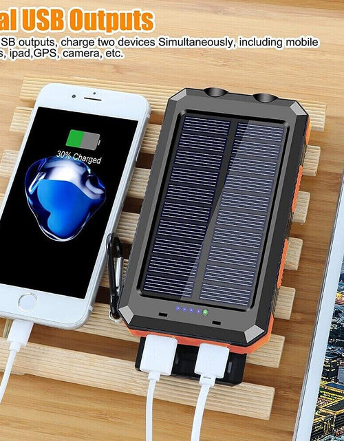 Load image into Gallery viewer, 2023 Super USB Portable Charger Solar Power Bank for Cell Phone
