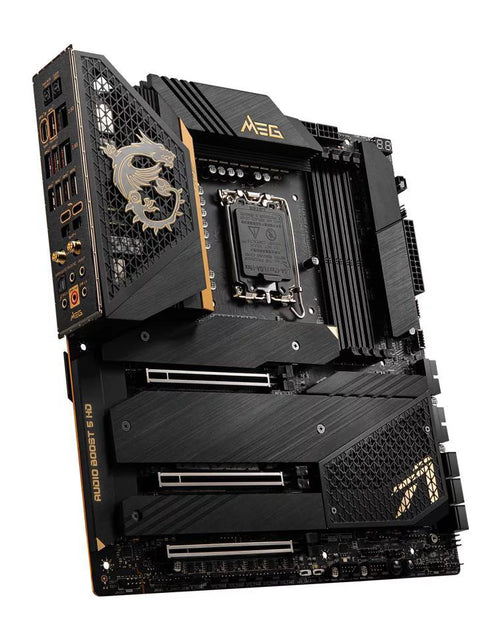 Load image into Gallery viewer, MEG Z690 ACE Desktop Motherboard - Intel Chipset - Socket LGA-1700 - Intel Optane Memory Ready - ATX - Pentium Gold, Celeron, Core I5, Core I7, Core I9 Processor Supported - 128 GB DDR5 SDRAM Maxi
