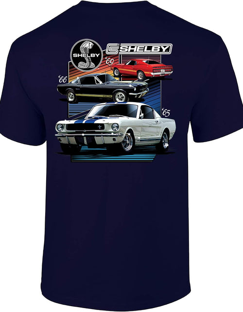 Load image into Gallery viewer, Ford Mustang Shelby T-Shirt Various Shelby Models Classic Antique Garage Enthusiast Racing Race Hotrod Performance
