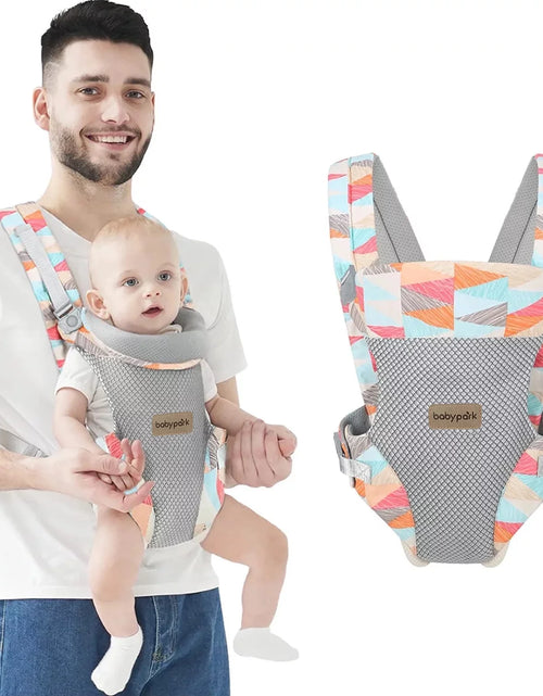 Load image into Gallery viewer, Baby Carrier, 4-In-1 Leaf Baby Carrier, Front and Back Baby Sling with Adjustable Holder
