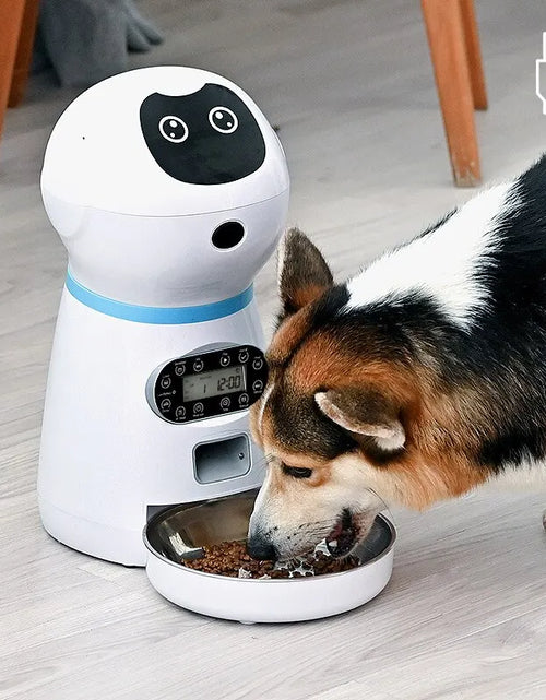 Load image into Gallery viewer, 1PC Automatic Pet Feeding Intelligent Remote Control Cat and Dog Feeding Machine Timing Quantitative Food Machine
