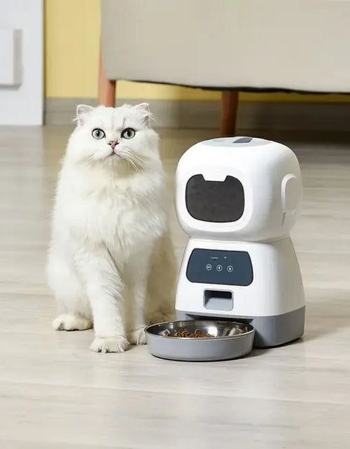 Load image into Gallery viewer, 1PC Automatic Pet Feeding Intelligent Remote Control Cat and Dog Feeding Machine Timing Quantitative Food Machine
