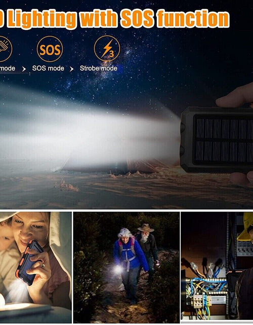 Load image into Gallery viewer, 2023 Super USB Portable Charger Solar Power Bank for Cell Phone
