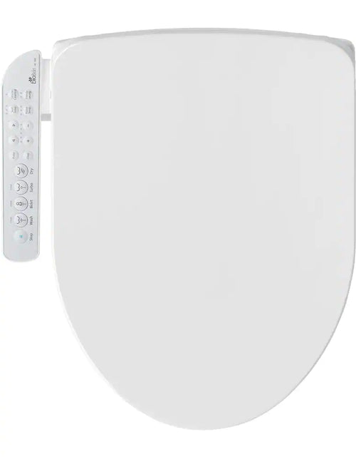 Load image into Gallery viewer, HD-7000 Electric Bidet Seat for round Toilets in White with Fusion Heating Technology
