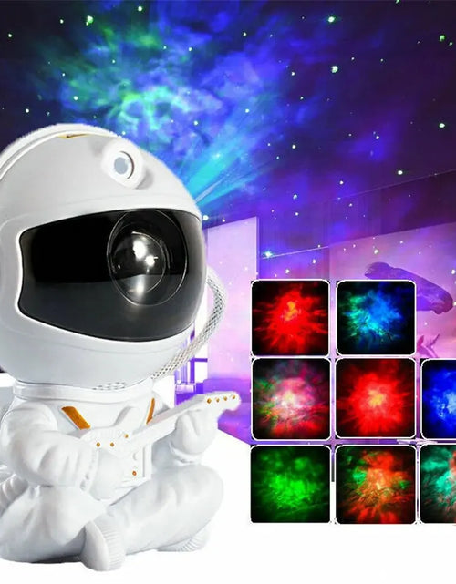 Load image into Gallery viewer, 2024 Galaxy Star Projector Starry Sky Night Light Astronaut Lamp Home Room Decor Decoration Bedroom Decorative Luminaires Gift
