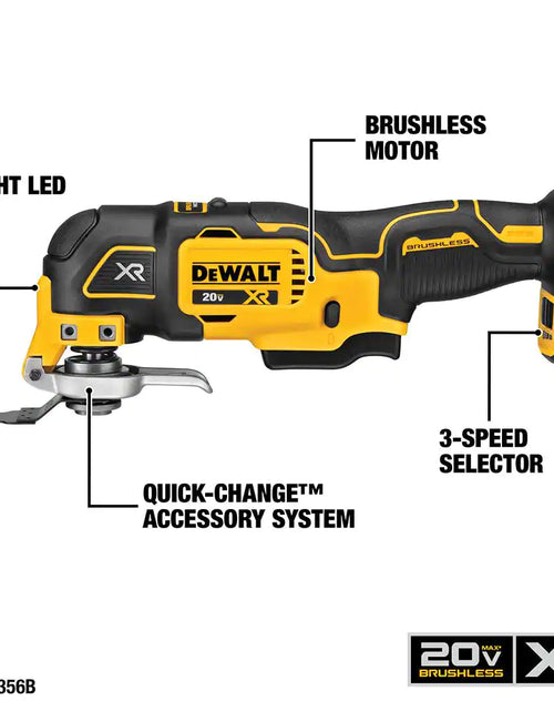 Load image into Gallery viewer, 20V MAX Lithium-Ion Cordless 5 Tool Combo Kit with (2) 20V 4.0Ah Battery, (1) 20V 2.0Ah Battery, and Charger
