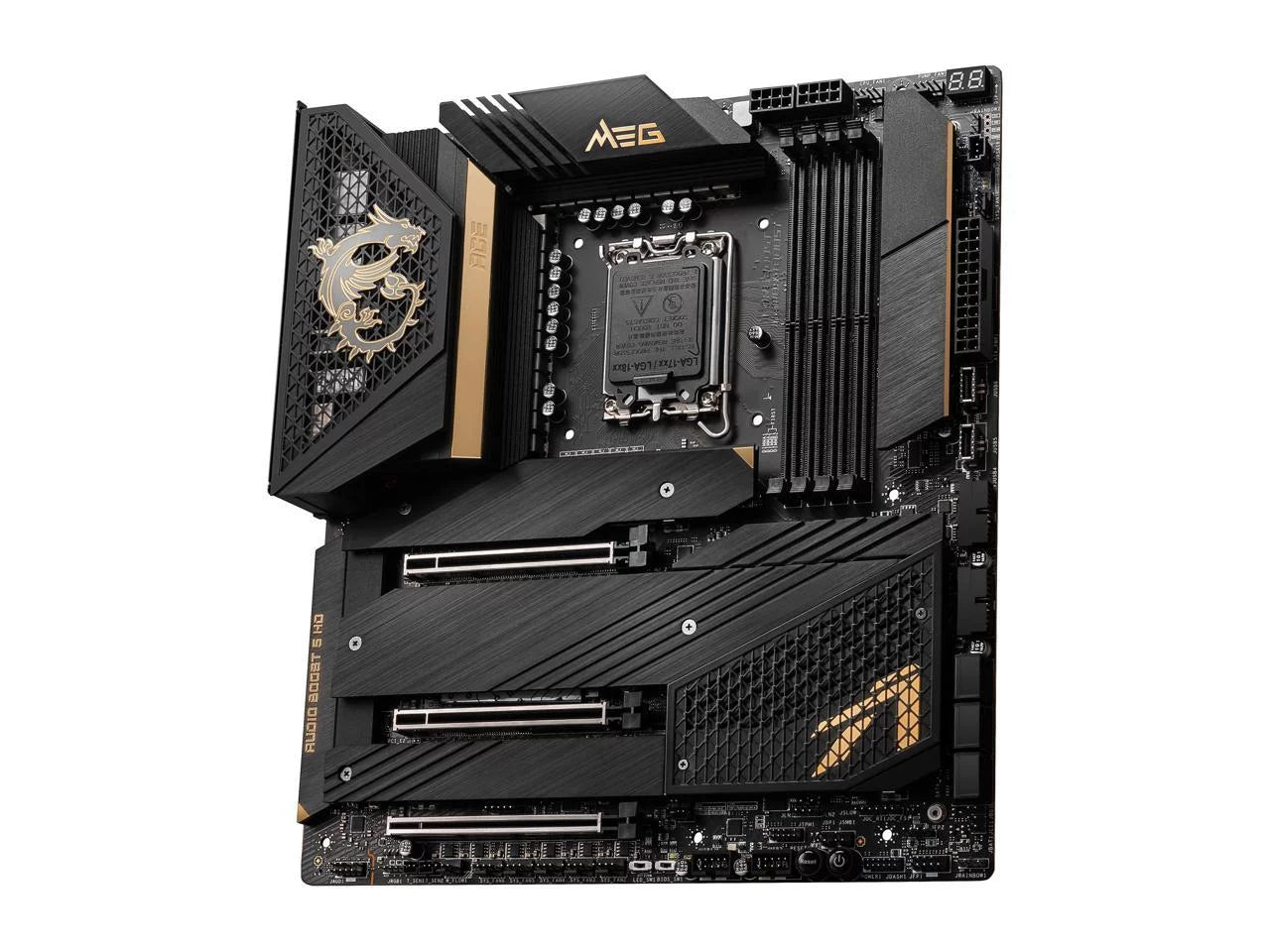 MEG Z690 ACE Desktop Motherboard - Intel Chipset - Socket LGA-1700 - Intel Optane Memory Ready - ATX - Pentium Gold, Celeron, Core I5, Core I7, Core I9 Processor Supported - 128 GB DDR5 SDRAM Maxi