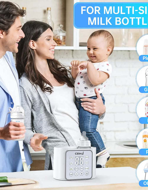 Load image into Gallery viewer, Baby Bottle Warmer, 9-In-1 Fast Milk Warmer Babies Food Heater &amp; Defrost
